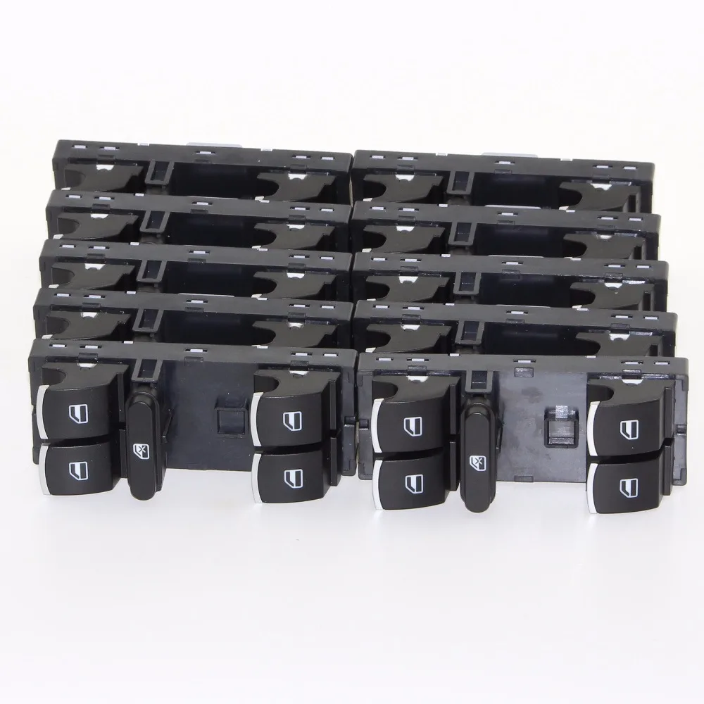 10 PCS OEM Chrome Driver Side Master Window Switch For VW Jetta 5 Golf MK6 GTI Passat B6/3C Rabbit 5ND 959 857 5K4959857
10 PCS OEM Chrome Driver Side Master Window Switch For VW Jetta 5 Golf MK6 GTI Passat B6/3C Rabbit 5ND 959 857 5K4959857