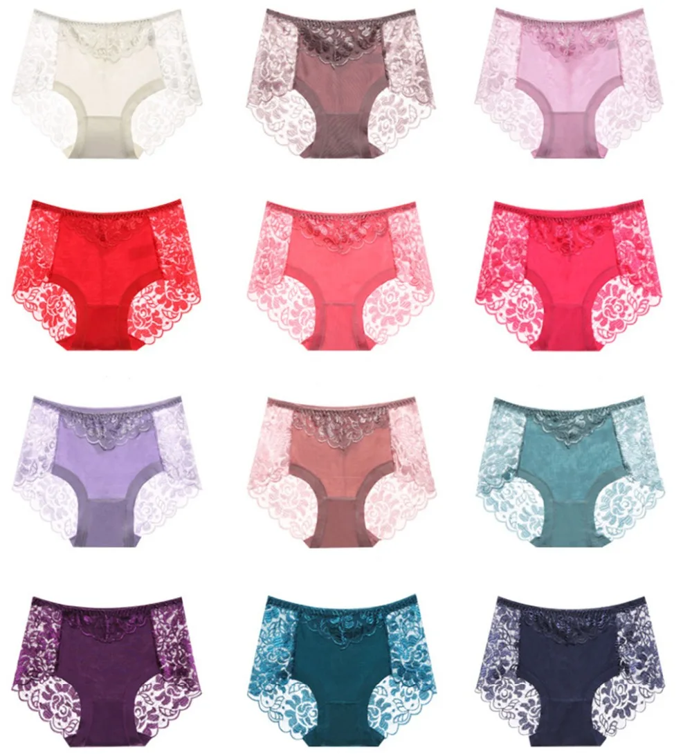 Sexy Lace Panties Women Underwear Briefs Nylon Silk for Ladies Bikini Transparent Lingerie M L XL XXL XXXL
Sexy Lace Panties Women Underwear Briefs Nylon Silk for Ladies Bikini Transparent Lingerie M L XL XXL XXXL