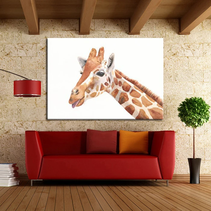 Modern Abstract Handpainted Lovely Giraffes Art Animal Oil Paintings On Canvas Wall Pictures Decor For Home Decor Hang Pictures
Modern Abstract Handpainted Lovely Giraffes Art Animal Oil Paintings On Canvas Wall Pictures Decor For Home Decor Hang Pictures