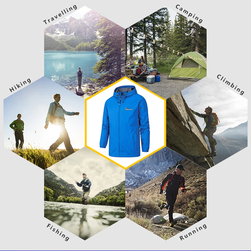 Men Women Hooded Windproof Waterproof Climbing Hiking Jackets Cycling Windbreaker Outdoor Sports WindCoat Singer Layer
Men Women Hooded Windproof Waterproof Climbing Hiking Jackets Cycling Windbreaker Outdoor Sports WindCoat Singer Layer