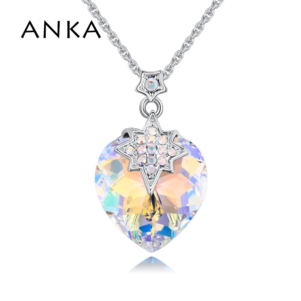 ANKA fashion Heart Crystal Pendant Necklace Valentine's Day Gift for Women Main Stone Crystals from Austria #129580
ANKA fashion Heart Crystal Pendant Necklace Valentine's Day Gift for Women Main Stone Crystals from Austria #129580
