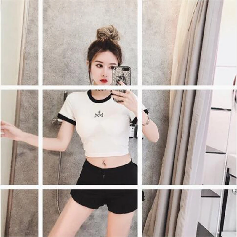 Spring Summer New Style T shirt Women Fashion Print Short Sleeve O Neck Hollow Out Women Tops Tees Casual Slim Tshirt Women
Spring Summer New Style T shirt Women Fashion Print Short Sleeve O Neck Hollow Out Women Tops Tees Casual Slim Tshirt Women
