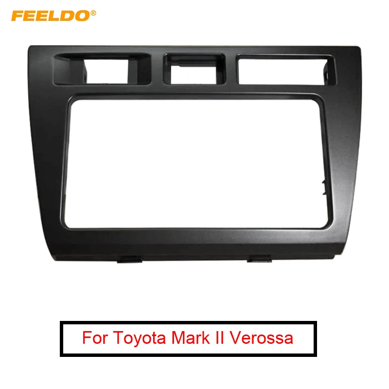 FEELDO Car 2DIN Stereo Fascia Frame Adapter for Toyota Mark II Verossa Audio Dashboard Facia Panel Frame Installation Kit
FEELDO Car 2DIN Stereo Fascia Frame Adapter for Toyota Mark II Verossa Audio Dashboard Facia Panel Frame Installation Kit