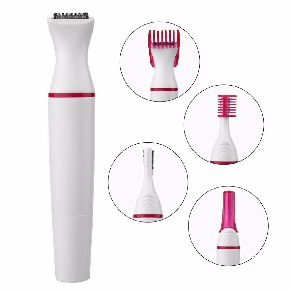 5 In 1 Electric Epilator Women Hair Removal Female Shaving Machine Electric Trimmer Razor Bikini for Eyebrow Face Underarm
5 In 1 Electric Epilator Women Hair Removal Female Shaving Machine Electric Trimmer Razor Bikini for Eyebrow Face Underarm
