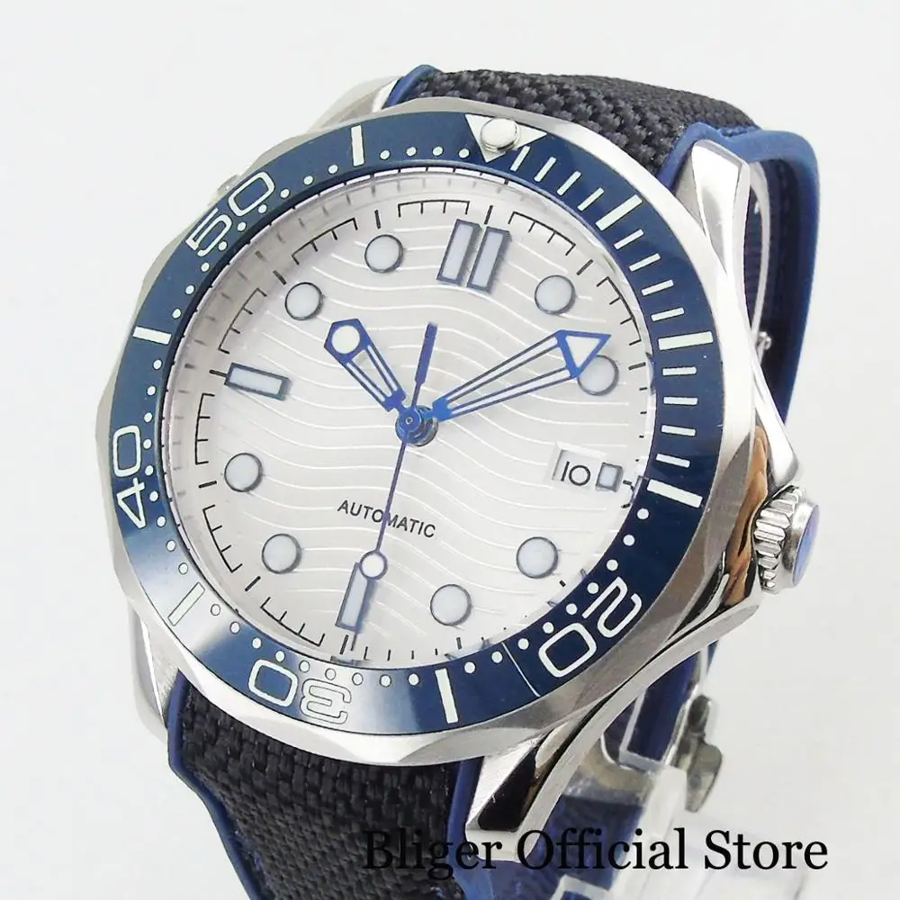 BLIGER Super Luminous Automatic Men's Watch With Date Window Sapphire Glass 41mm Time Watch
BLIGER Super Luminous Automatic Men's Watch With Date Window Sapphire Glass 41mm Time Watch