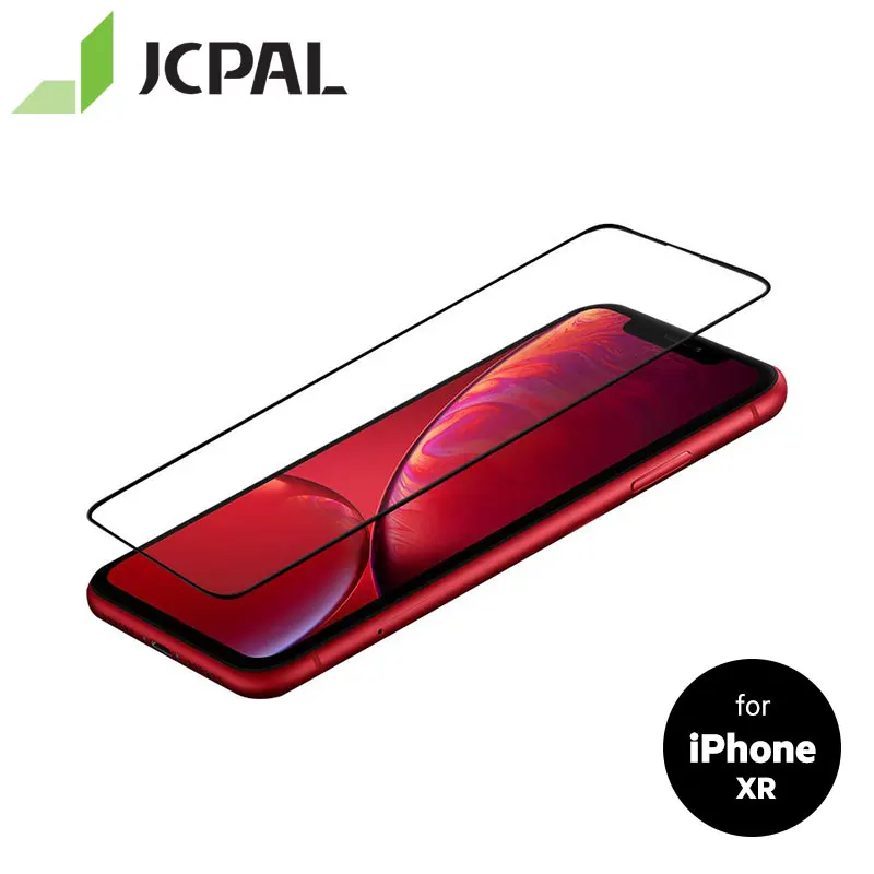 JCPAL Защитное стекло для экрана iPhone XR полное покрытие 9H тело пленка Антибликовая
