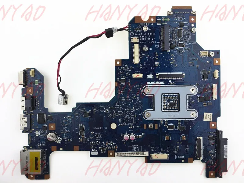 K000103760 для Toshiba L670 L675 Материнская плата ноутбука LA-6041P 100% ТЕСТ ОК
K000103760 для Toshiba L670 L675 Материнская плата ноутбука LA-6041P 100% ТЕСТ ОК