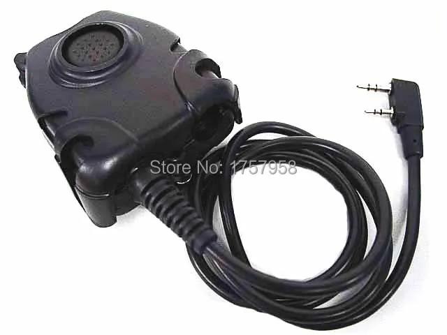 Element/ Z Tactical Peltor PTT Adapter For Kenwood 2 Pins Radio Headset Z Tactical Ptt Z112 EX112