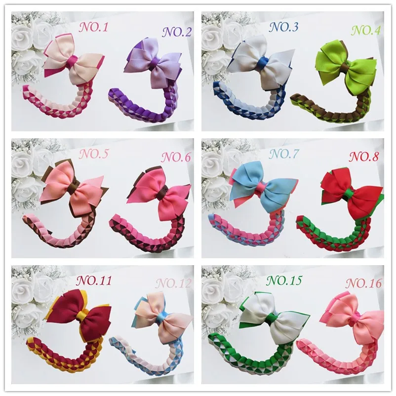 20PCS FASHION hand customize hair accessorice Girl Braid 3.5 inch double abby Hair Bow Clip 42
20PCS FASHION hand customize hair accessorice Girl Braid 3.5 inch double abby Hair Bow Clip 42