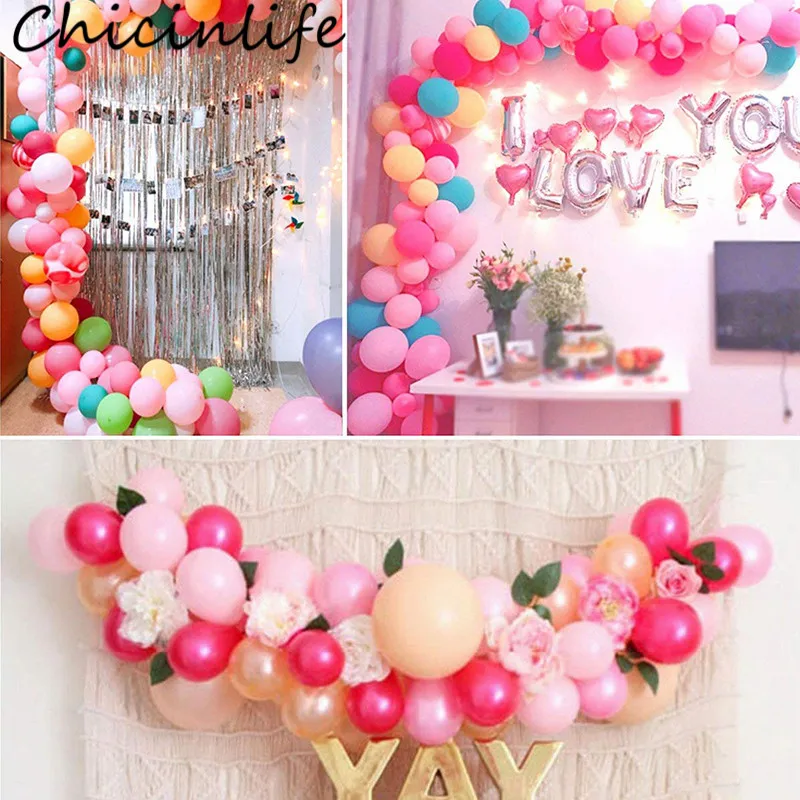 Chicinlife 5meter/roll Plastic Balloon PVC Rubber Chain Birthday Party Wedding Balloon Chain Arch Backdrop Garland Decor Supplie
Chicinlife 5meter/roll Plastic Balloon PVC Rubber Chain Birthday Party Wedding Balloon Chain Arch Backdrop Garland Decor Supplie