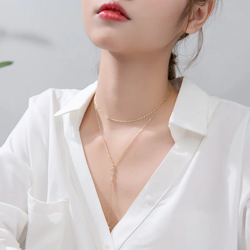 Gold Choker Layered Necklace 925 Silver Pendants Kolye Charm Minimalism Vintage Boho Bijoux Femme Collier Necklace Women Jewelry
Gold Choker Layered Necklace 925 Silver Pendants Kolye Charm Minimalism Vintage Boho Bijoux Femme Collier Necklace Women Jewelry