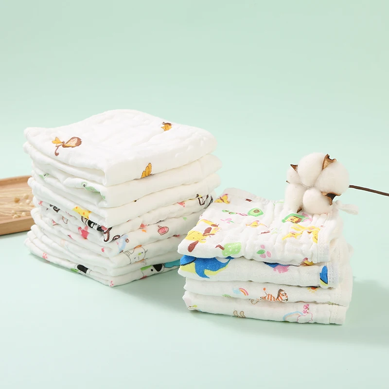 10pcs baby cotton wash handkerchief 6 layer gauze square towel baby mouth towel children's face towel with hooks 33*33cm
10pcs baby cotton wash handkerchief 6 layer gauze square towel baby mouth towel children's face towel with hooks 33*33cm