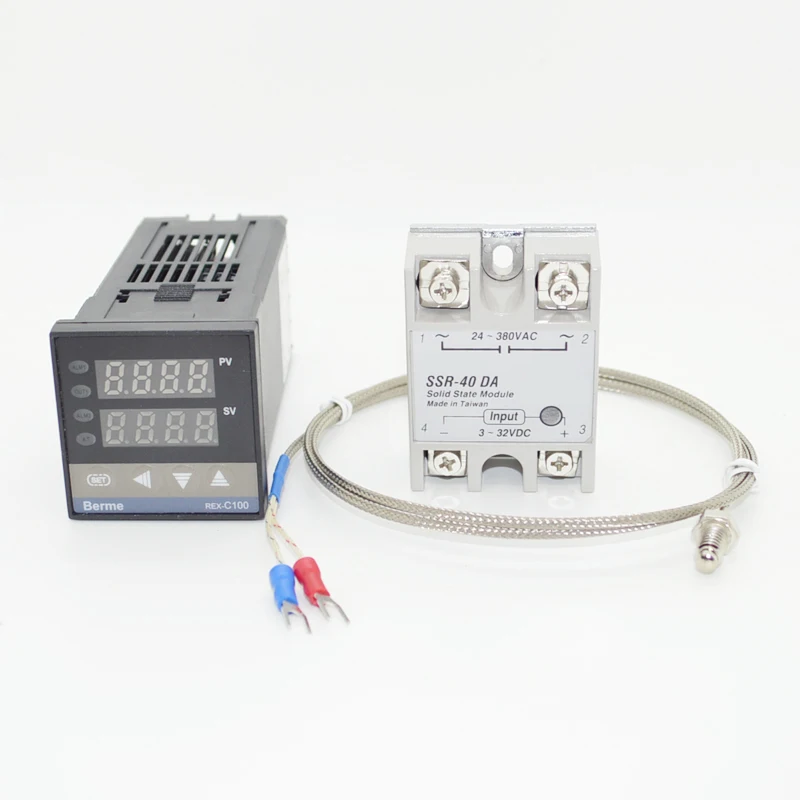 High quality REX-C100 thermostat temperature controller to send 40DA solid / temperature line
High quality REX-C100 thermostat temperature controller to send 40DA solid / temperature line