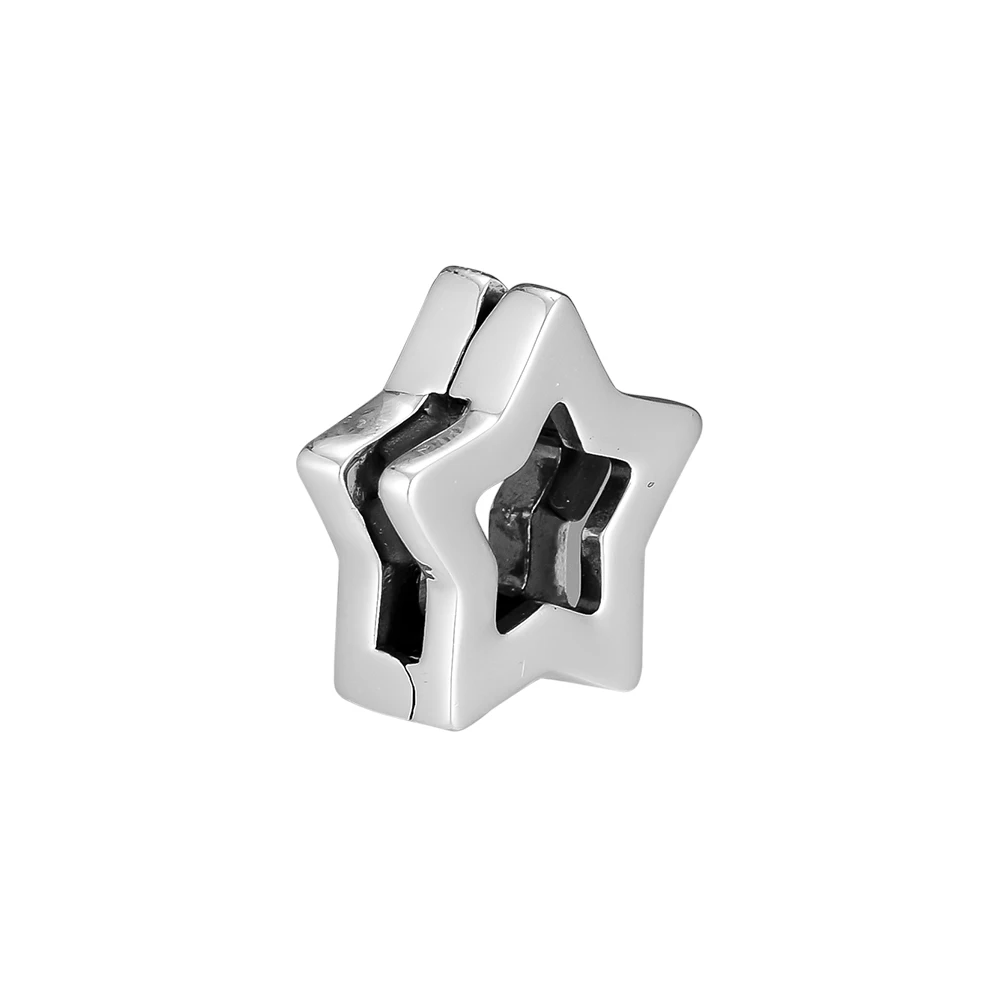 Fits for Pandora Charms Bracelets Star Clip Beads 100% 925 Sterling Silver Jewelry Free Shipping
Fits for Pandora Charms Bracelets Star Clip Beads 100% 925 Sterling Silver Jewelry Free Shipping