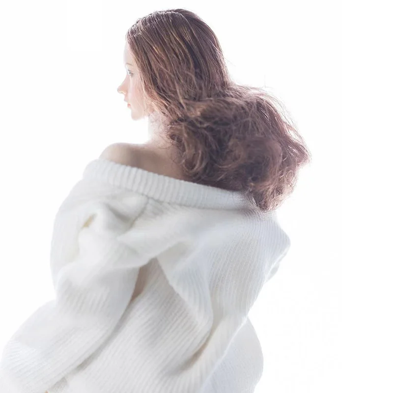 1/6 Scale Female Fashion White Knit Clothes Women College Style Knitted Coat Clothing Set For 12" Action Figure Body Doll Toy
1/6 Scale Female Fashion White Knit Clothes Women College Style Knitted Coat Clothing Set For 12" Action Figure Body Doll Toy