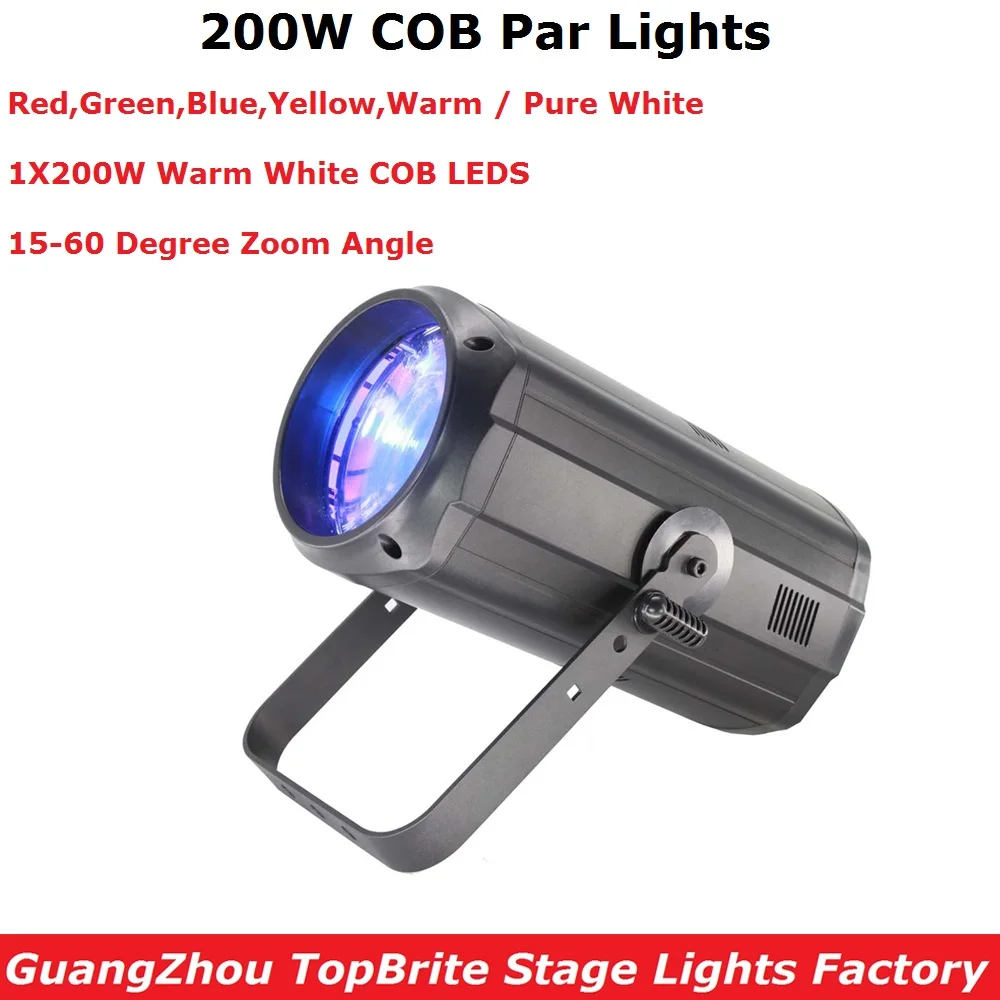 LED Par COB 200W LED Stage Lights Dj Washer Lighting Effects Professional Stage Zoom Par For Club Dj Lights Party Disco Lights
LED Par COB 200W LED Stage Lights Dj Washer Lighting Effects Professional Stage Zoom Par For Club Dj Lights Party Disco Lights