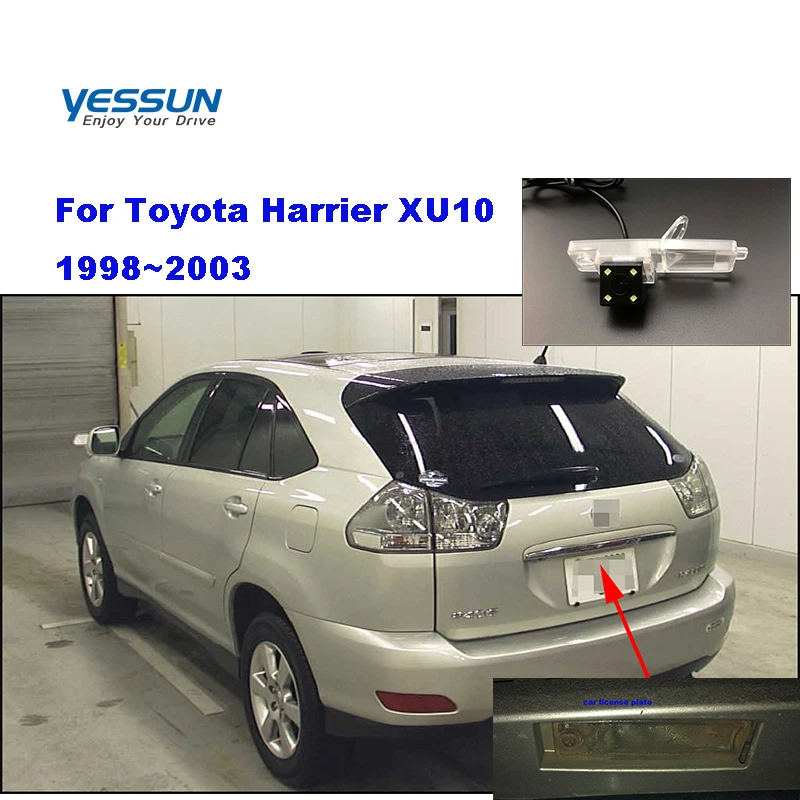 Автомобильная камера заднего вида Yessun для Toyota Harrier XU10 1998 ~ 2003, помощь при парковке
Автомобильная камера заднего вида Yessun для Toyota Harrier XU10 1998 ~ 2003, помощь при парковке