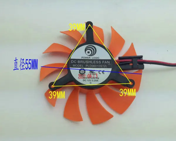 New Original FONSONING PLD06010S12L 6CM Diameter 55MM Pitch 39MM Mute cooling fan
New Original FONSONING PLD06010S12L 6CM Diameter 55MM Pitch 39MM Mute cooling fan