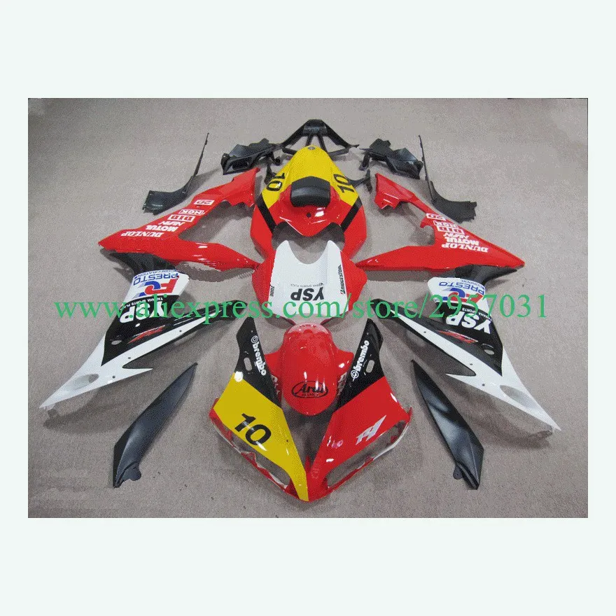 Free screws+gifts For YAMAHA YZF-R1 2004 2005 2006 YZF R1 Red Yellow YZF1000 YZFR1 04 05 06 YZF 1000 04-06 Fairing
Free screws+gifts For YAMAHA YZF-R1 2004 2005 2006 YZF R1 Red Yellow YZF1000 YZFR1 04 05 06 YZF 1000 04-06 Fairing