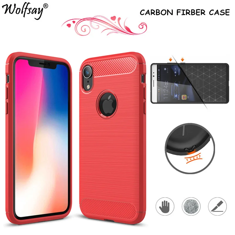 Чехол из углеродного волокна Wolfsay для iphone XR iphone XS Max, мягкий резиновый силиконовый чехол для Fundas iphone XS Max, чехол для iphone X
Чехол из углеродного волокна Wolfsay для iphone XR iphone XS Max, мягкий резиновый силиконовый чехол для Fundas iphone XS Max, чехол для iphone X