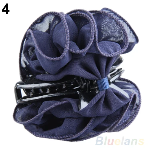 Korean Beauty Chiffon Rose Flower Bow Jaw Clip Women Barrette Hair Claw Claws 1KIH
Korean Beauty Chiffon Rose Flower Bow Jaw Clip Women Barrette Hair Claw Claws 1KIH