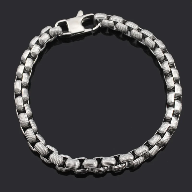 ATGO 8mm Stainless Steel Box Chain Bracelet Necklace Sets New Arrival Fashion Jewelry Sets Party for men Gifts KJS26
ATGO 8mm Stainless Steel Box Chain Bracelet Necklace Sets New Arrival Fashion Jewelry Sets Party for men Gifts KJS26