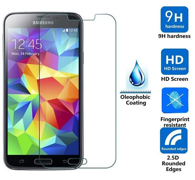 Закаленное стекло для samsung Galaxy A3 A5 A7 2016 Защитная пленка J1 J2 J3 J5 J7 S5 Mini S6|glass for