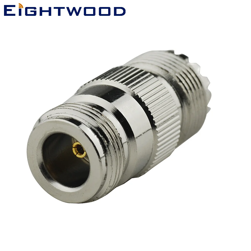 Eightwood 5 шт. N в UHF SO 239 Автомобильная радиоантенна RF коаксиальный адаптер разъем