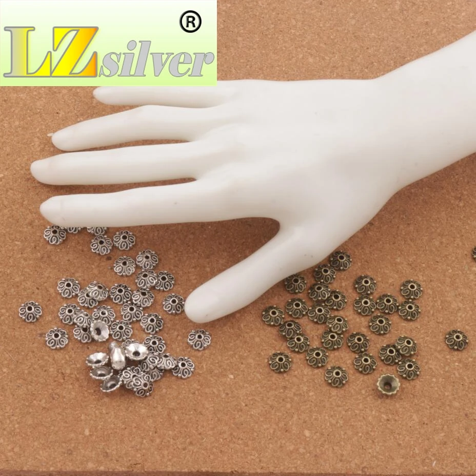 Bali Style Flower Bead Cap Jewelry Findings Components L1042 62pcs 9.2x8.9mm Antique Bronze
Bali Style Flower Bead Cap Jewelry Findings Components L1042 62pcs 9.2x8.9mm Antique Bronze