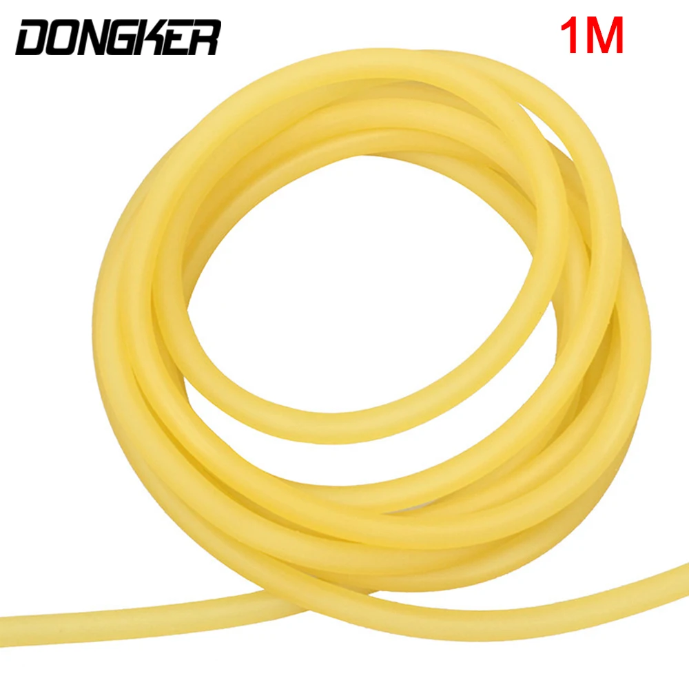 

1M 3mm x 5mm Hunting Natural Slingshots Latex Tube Rubber Tubing Band For Slingshot Catapult Elastic Part Bungee Equipment