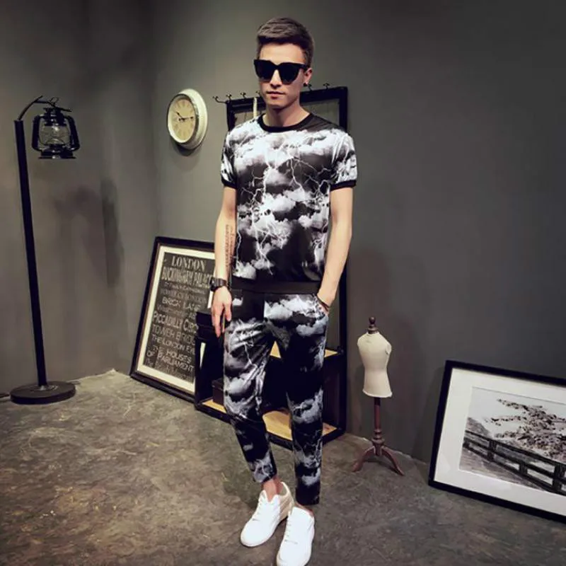 2019 Cotton Pocket O-neck Short Sleeve Hip Hop Cool Men Sets Spring Autumn Size M-2XL T-shirts+shorts 2 Pieces Sets
2019 Cotton Pocket O-neck Short Sleeve Hip Hop Cool Men Sets Spring Autumn Size M-2XL T-shirts+shorts 2 Pieces Sets