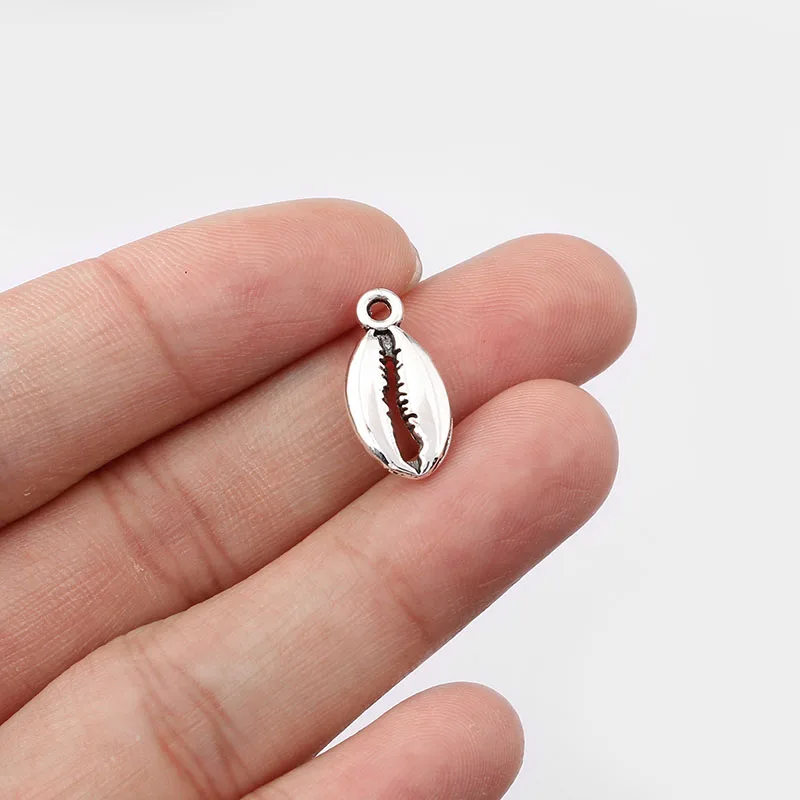 50Pcs Tibetan Silver Mini Shell Charms Pendant For Necklace Bracelet Earring Jewelry Making Findings
50Pcs Tibetan Silver Mini Shell Charms Pendant For Necklace Bracelet Earring Jewelry Making Findings