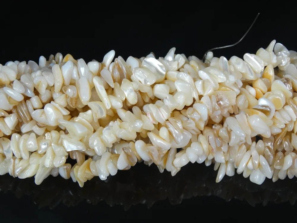 Natural White Sea Shell Gems stone 5-8mm Freeformed Chip Beads 35'' for Jewelry Making Crafts 5 Strands/Pack
Natural White Sea Shell Gems stone 5-8mm Freeformed Chip Beads 35'' for Jewelry Making Crafts 5 Strands/Pack