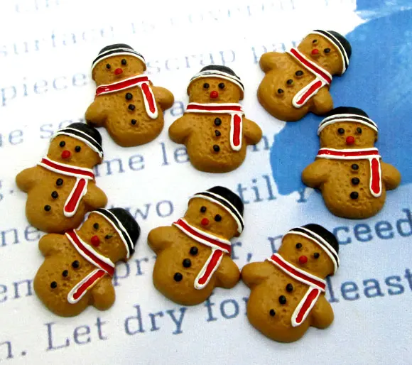20Pcs Resin Christmas SnowMan Cookies Crafts Flatback Cabochon Scrapbooking Decorations Fit Hair Clips Embellishments Beads Diy
20Pcs Resin Christmas SnowMan Cookies Crafts Flatback Cabochon Scrapbooking Decorations Fit Hair Clips Embellishments Beads Diy