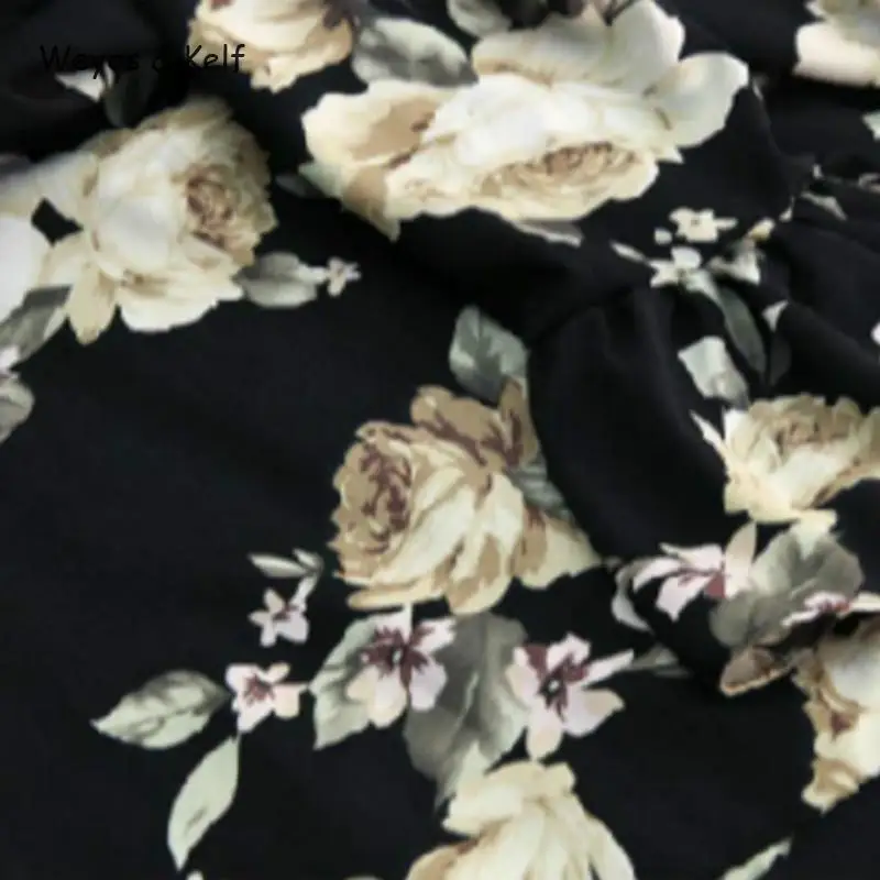 Weyes & Kelf Plus Size Casual Printed Flower Long Sleeve Pleated Dresses For Women 2020 Flim Deep V-neck Elastic Dress Women
Weyes & Kelf Plus Size Casual Printed Flower Long Sleeve Pleated Dresses For Women 2020 Flim Deep V-neck Elastic Dress Women