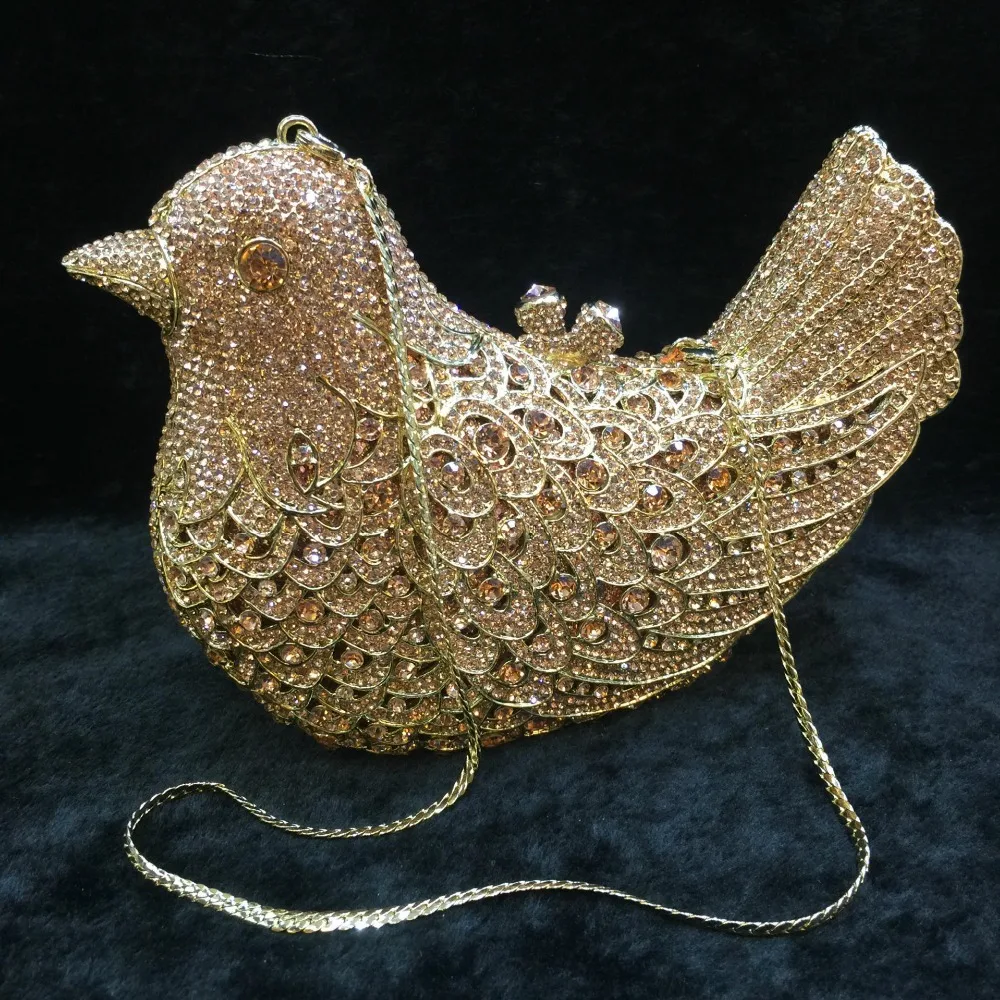 XIYUAN multi colour Women bird Evening Bags Ladies New Luxury Evening Crystal Clutch Bags Gold Clutches gold Wedding Purses
XIYUAN multi colour Women bird Evening Bags Ladies New Luxury Evening Crystal Clutch Bags Gold Clutches gold Wedding Purses