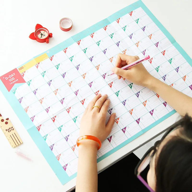 New Superdeal 100 Day Countdown Calendar Learning Schedule Periodic Planner Table Gift For Kids Study Planning Learning Supplies
New Superdeal 100 Day Countdown Calendar Learning Schedule Periodic Planner Table Gift For Kids Study Planning Learning Supplies