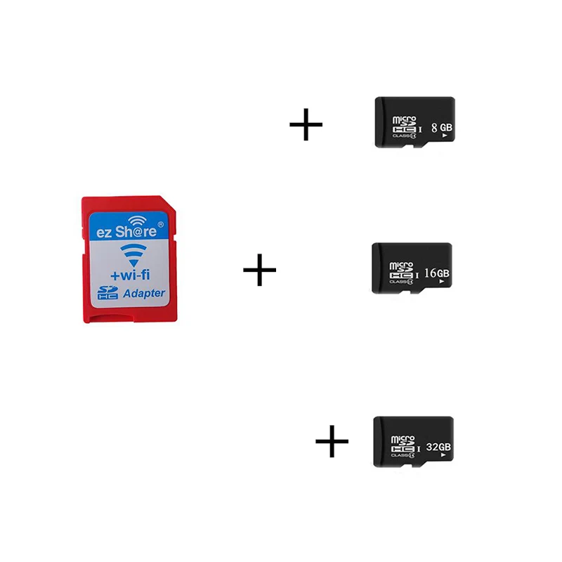 Бесплатная доставка ezshare EZ share micro sd адаптер wifi беспроводной 8 г 16 32 карта памяти TF