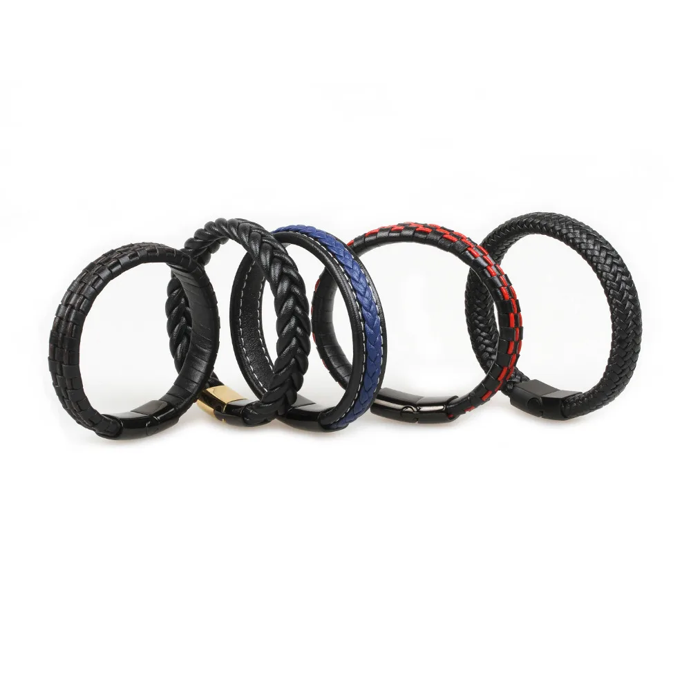 Wholesale Price Classic Genuine Leather Bracelet For Men Hand Charm Jewelry Multilayer Magnet Handmade Gift For Cool Boys
Wholesale Price Classic Genuine Leather Bracelet For Men Hand Charm Jewelry Multilayer Magnet Handmade Gift For Cool Boys