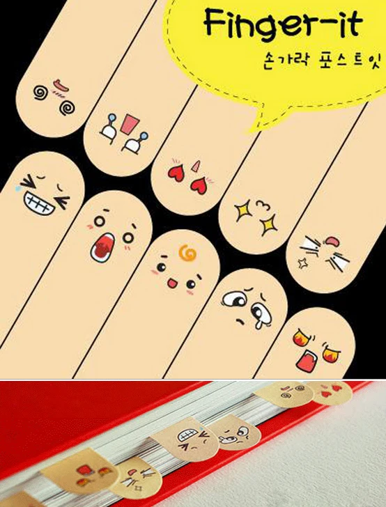 400 Pages Kawaii Unique Scrapbooking Ten Fingers Sticker Bookmark Tab Flags Memo Book Marker Sticky Notes OBN003
400 Pages Kawaii Unique Scrapbooking Ten Fingers Sticker Bookmark Tab Flags Memo Book Marker Sticky Notes OBN003