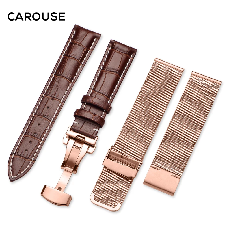 Carouse Stainless steel Milanese Watchband 12mm 13mm 14mm 16mm 18mm 20mm 22mm Leather Women Men Watch Band Strap Combined sales
Carouse Stainless steel Milanese Watchband 12mm 13mm 14mm 16mm 18mm 20mm 22mm Leather Women Men Watch Band Strap Combined sales