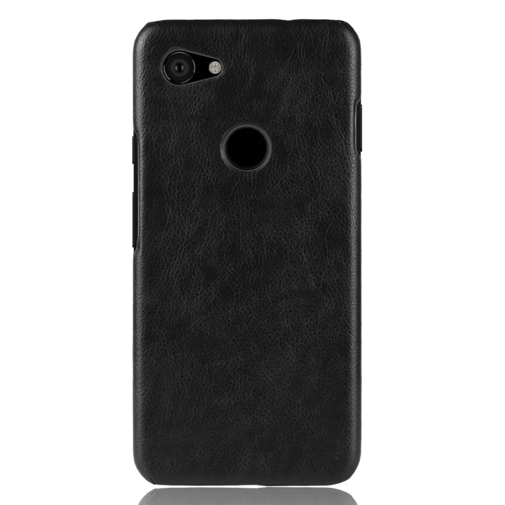 Личи шаблон ретро чехол для телефона из искусственной кожи Google Pixel 3a XL 3 XL|Бамперы|