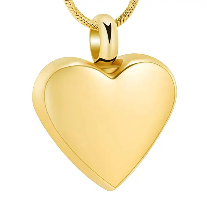 JJ005 Engravable Blank Stainless Steel Heart Cremation Urn Jewelry For Ashes For Human/Pet Keepsake Memorial Necklace /Fill Kits
JJ005 Engravable Blank Stainless Steel Heart Cremation Urn Jewelry For Ashes For Human/Pet Keepsake Memorial Necklace /Fill Kits