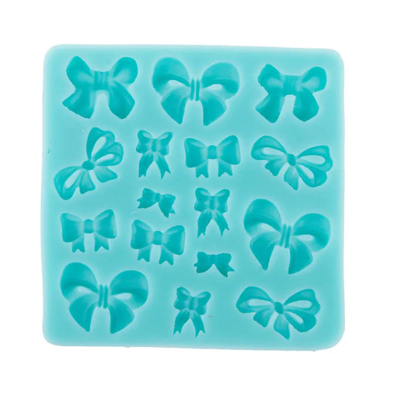 ANGRLY DIY Tray Soft Silicone Small Cute Mold Bowknot Shape Cake Decorating Mould Sugarcraft Tool Kitchen Accessories Candy
ANGRLY DIY Tray Soft Silicone Small Cute Mold Bowknot Shape Cake Decorating Mould Sugarcraft Tool Kitchen Accessories Candy