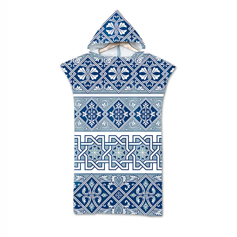 Geometric Microfiber Wetsuit Changing Robe Towel Poncho Quick Drying Hooded Towels for Swimming Beach Surf Pool Beachwear Cloak
Geometric Microfiber Wetsuit Changing Robe Towel Poncho Quick Drying Hooded Towels for Swimming Beach Surf Pool Beachwear Cloak