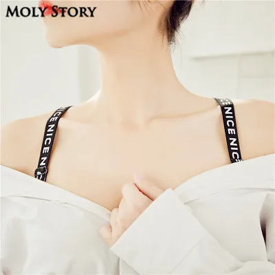 Decorative Casual Letter Bra Straps Replacement Underwear Belt Women Intimate Bra Accessories Shoulder Straps
Decorative Casual Letter Bra Straps Replacement Underwear Belt Women Intimate Bra Accessories Shoulder Straps