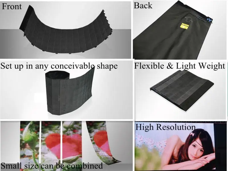 Http://www.fullcolorled-display.com / гибкий из светодиодов жк-дисплей-flex занавес отображение