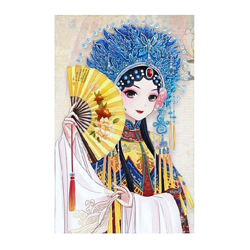 5D DIY Diamond Painting Chinese Opera Diamond Embroidery Full Cross Stitch Rhinestone Mosaic Home Decor Handmade Gift
5D DIY Diamond Painting Chinese Opera Diamond Embroidery Full Cross Stitch Rhinestone Mosaic Home Decor Handmade Gift