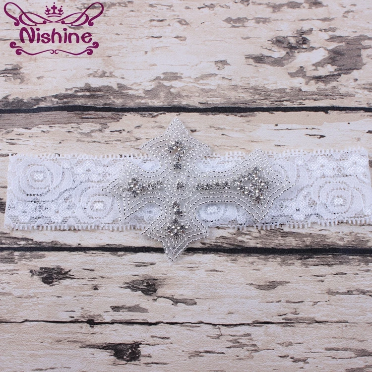 Nishine Newborn Cross Rhinestone Headband Elastic Lace Kids Hair Accessories Wedding Girls Kids Party Headwear Photo Prop
Nishine Newborn Cross Rhinestone Headband Elastic Lace Kids Hair Accessories Wedding Girls Kids Party Headwear Photo Prop