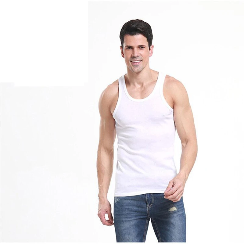 Undershirt Men Cotton Summer Thin Sleeveless Vest Men Bodybuilding Fitness Breathable Casual Cotton Underwear Vest
Undershirt Men Cotton Summer Thin Sleeveless Vest Men Bodybuilding Fitness Breathable Casual Cotton Underwear Vest